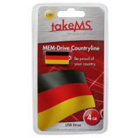 Takems 4GB MEM-Drive Countryline DE (TMS4GUCOU1R00D)